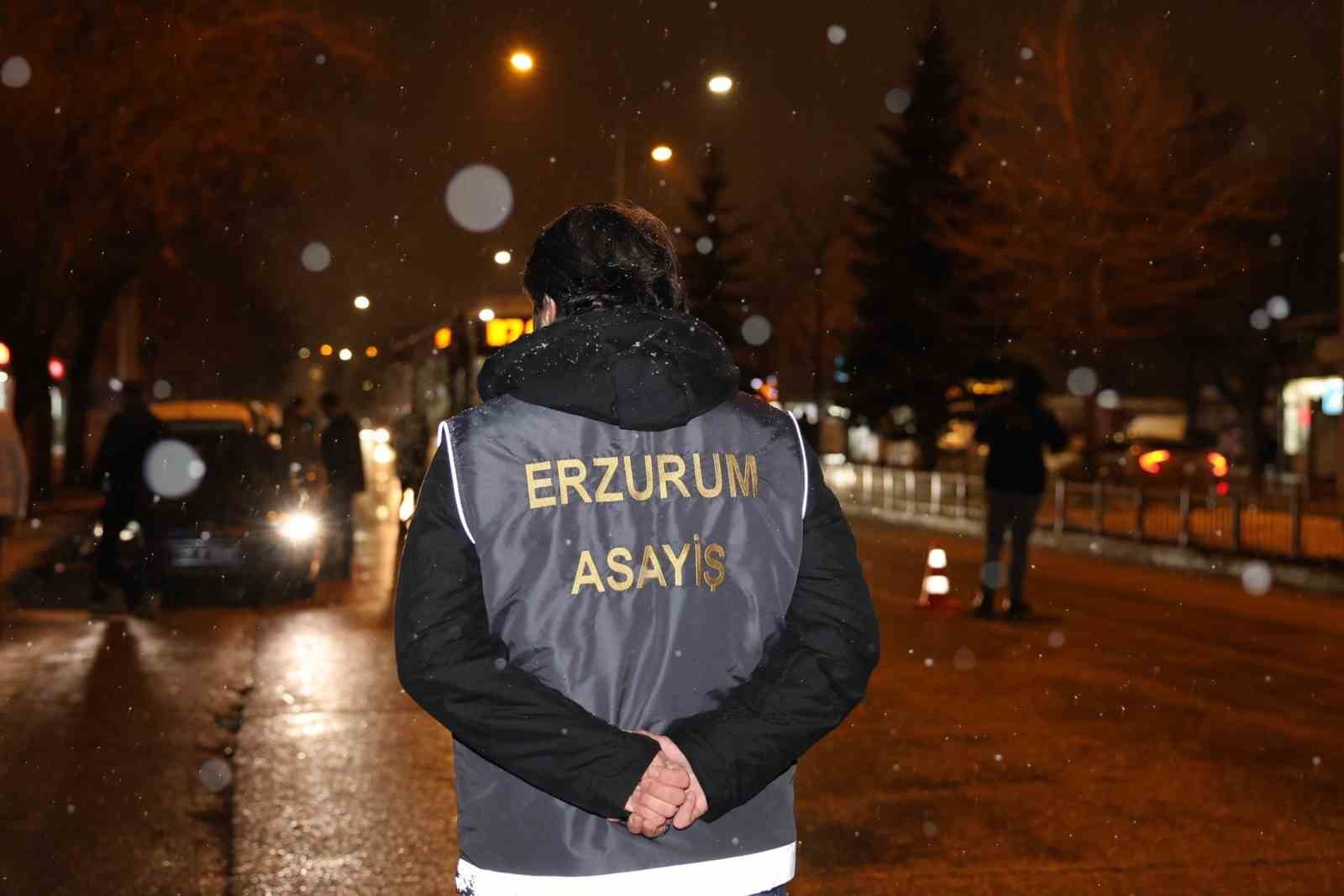 Erzurum’da bir ayda 167 bin  şahıs ve 26 bin 812 araç sorgulandı

