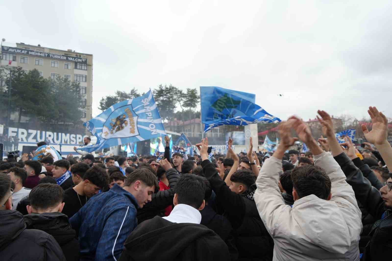 Erzurum’da büyük coşku: Dadaşlar Süper Lig’de
