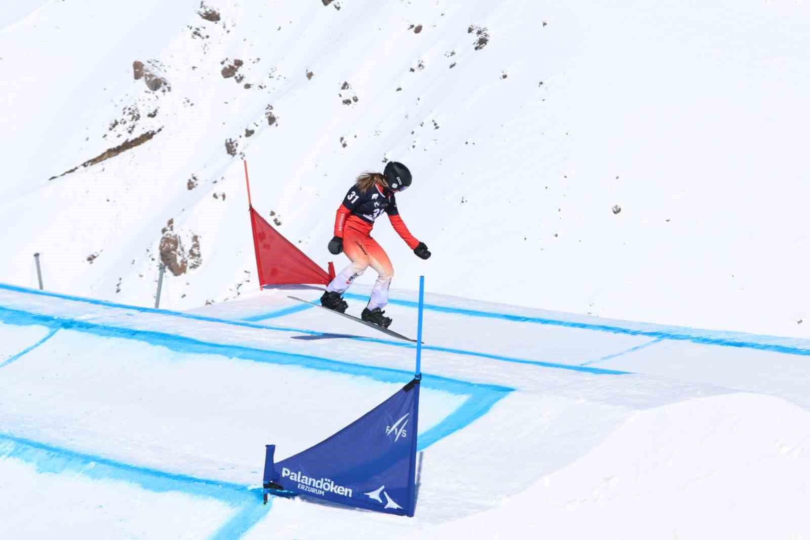 Erzurum’da FIS SBX Snowboard Dünya Kupası heyecanı
