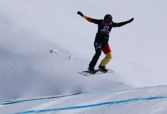 Erzurum’da FIS SBX Snowboard Dünya Kupası heyecanı
