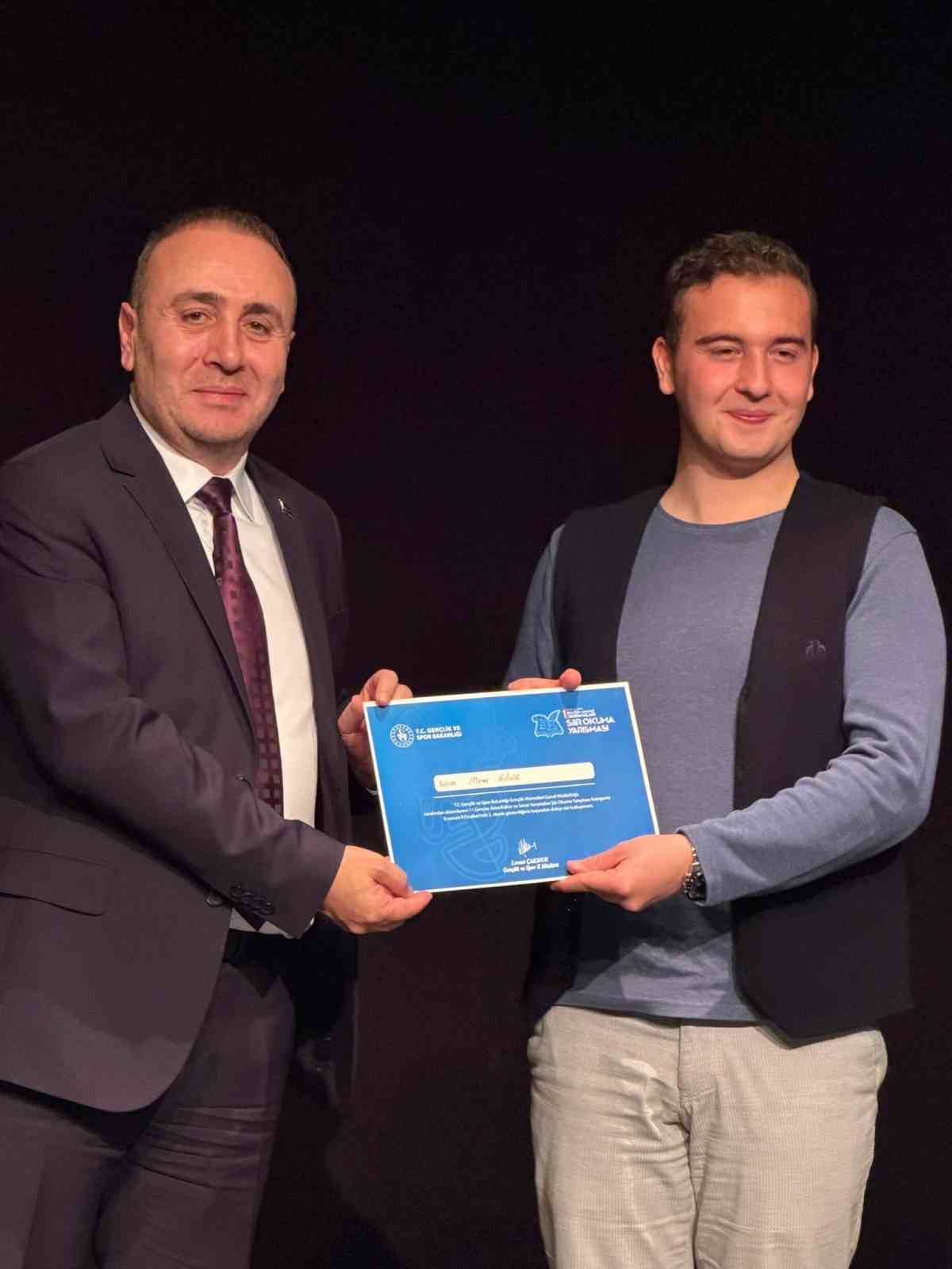 Erzurum’da genç şairler yarıştı
