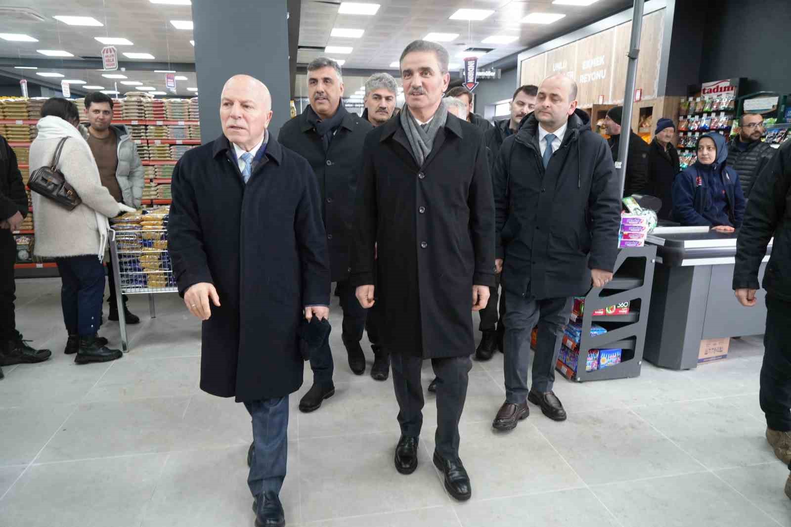 Erzurum’da Halk Pazarları’nın 13. Şubesi açıldı
