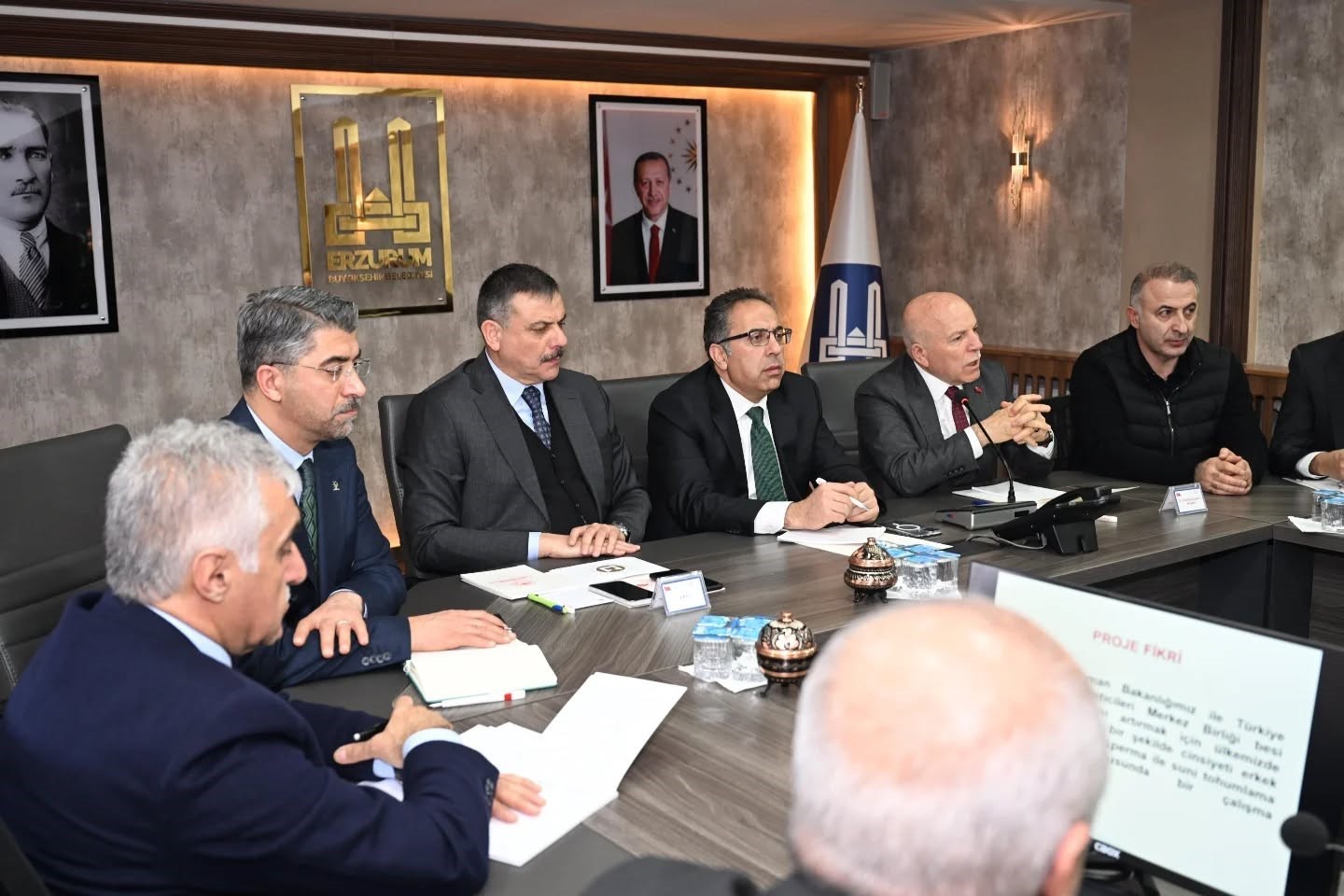 Erzurum’da kırmızı et üretimi için pilot proje masaya yatırıldı
