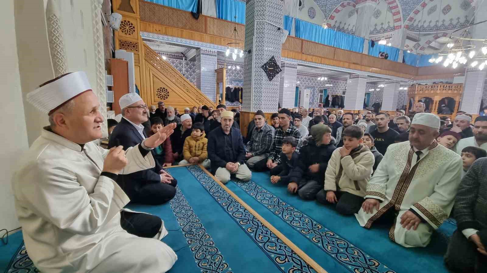 Erzurum’da Sakal-ı Şerif heyecanı
