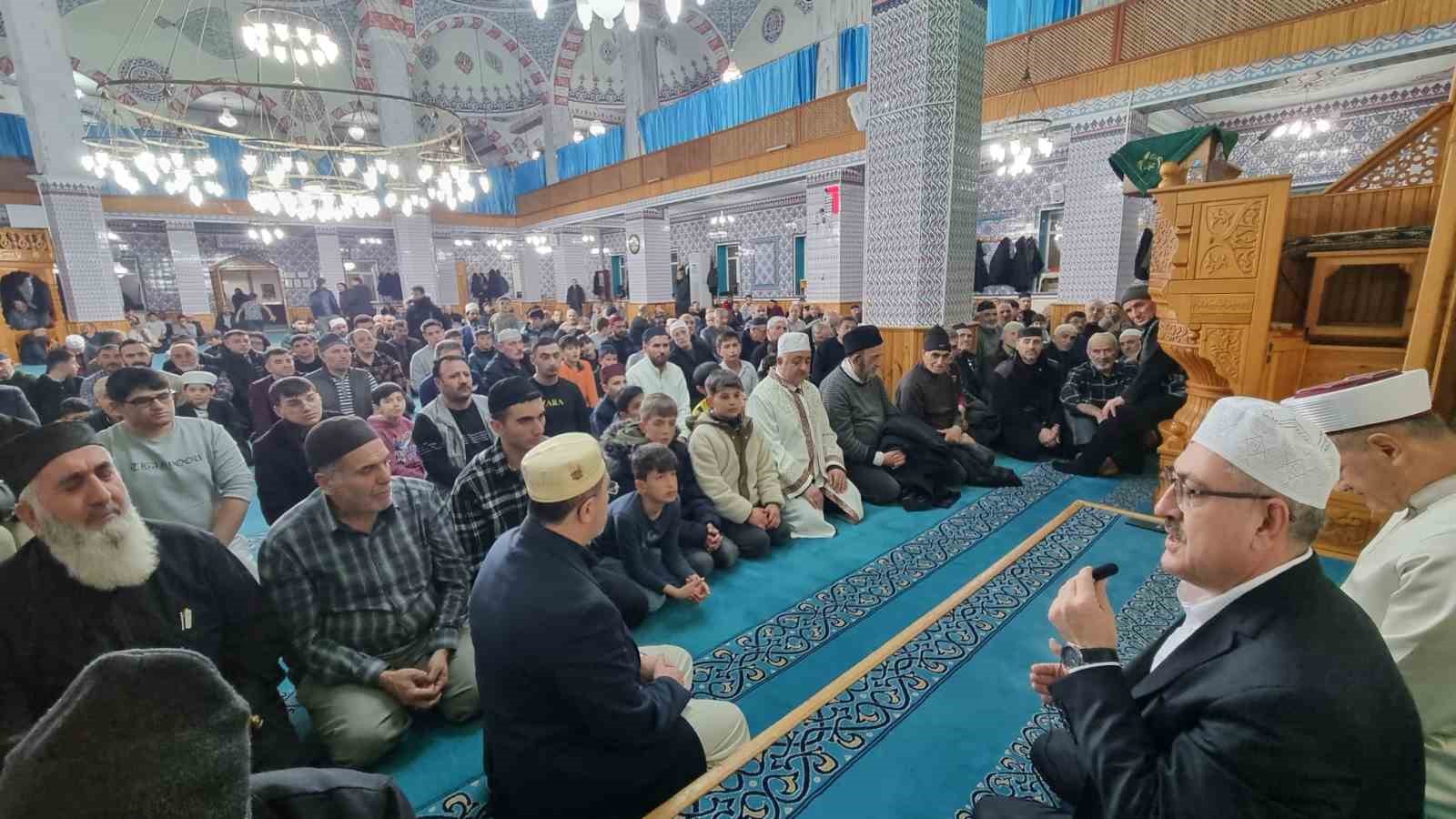 Erzurum’da Sakal-ı Şerif heyecanı
