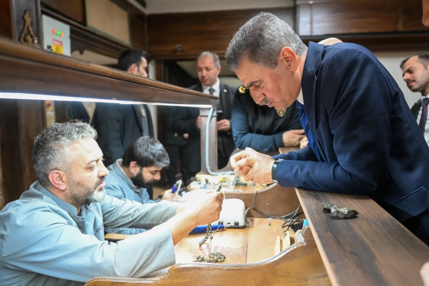 Erzurum’da "Sanatın diliyle değerlerimiz" sergisi açıldı
