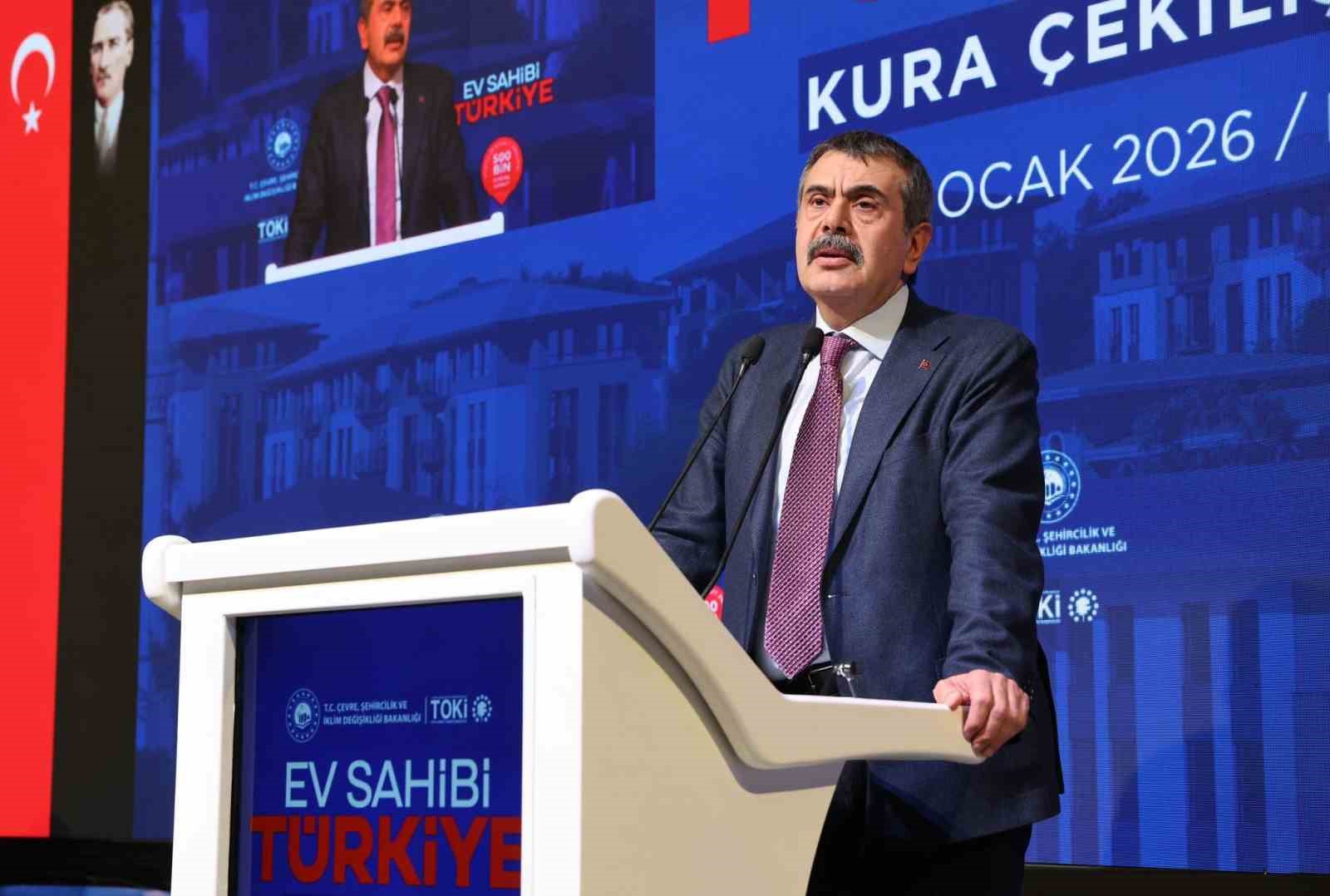 Erzurum’da TOKİ kuraları çekildi
