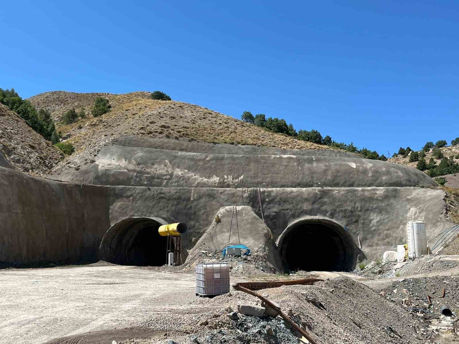 Erzurum’da tünel çalışmaları devam ediyor

