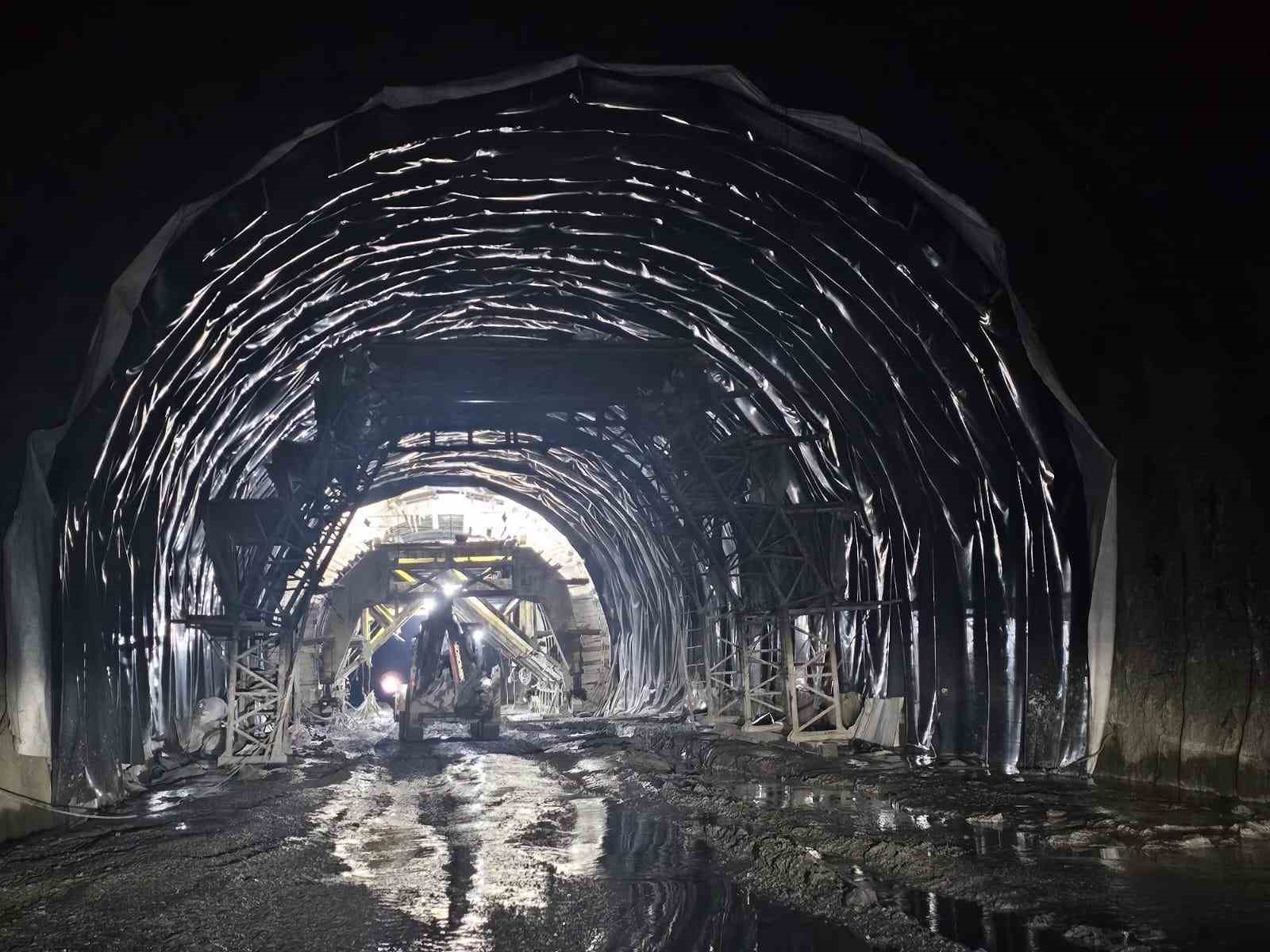 Erzurum’da tünel çalışmaları devam ediyor

