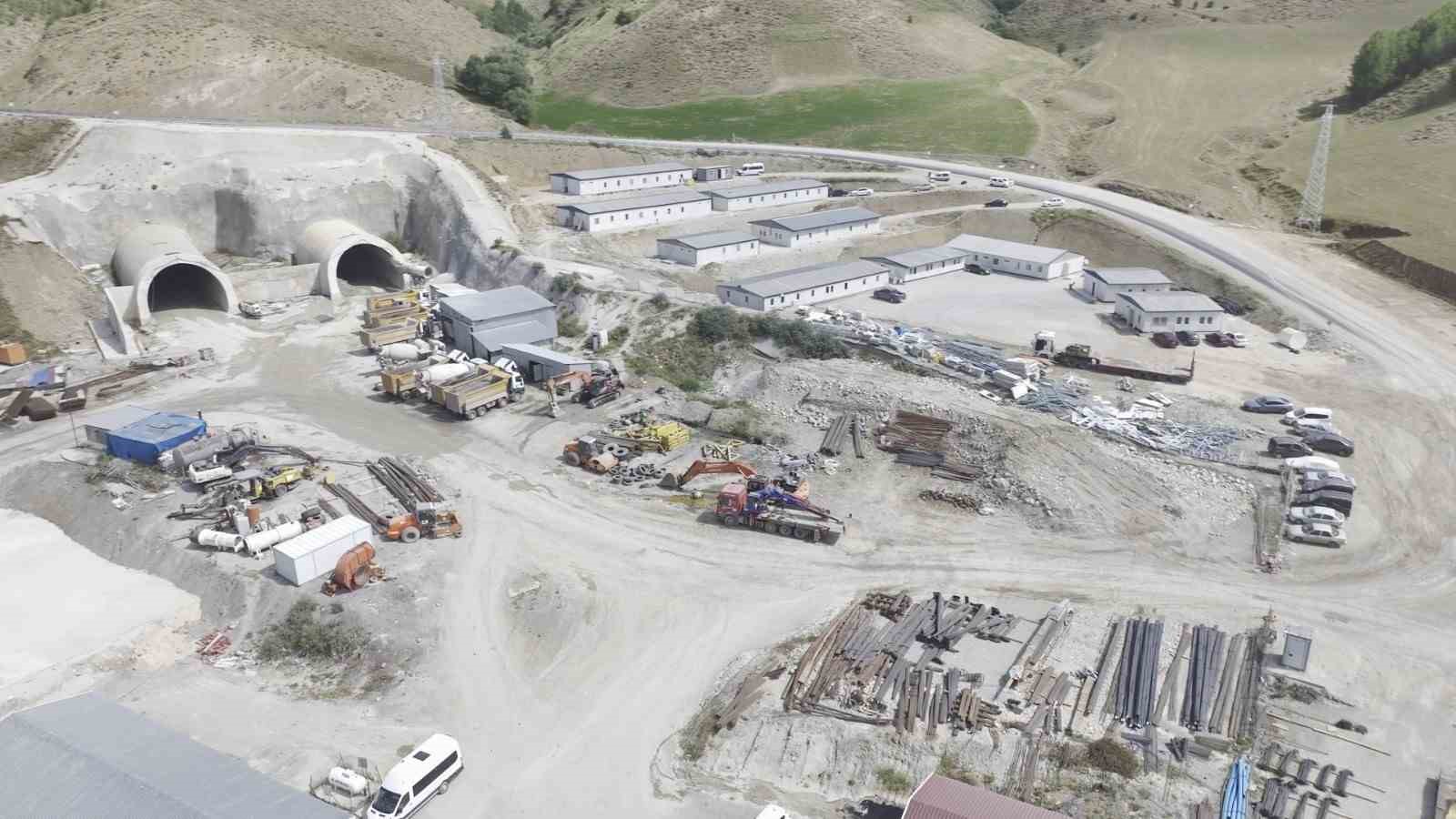 Erzurum’da tünel çalışmaları devam ediyor
