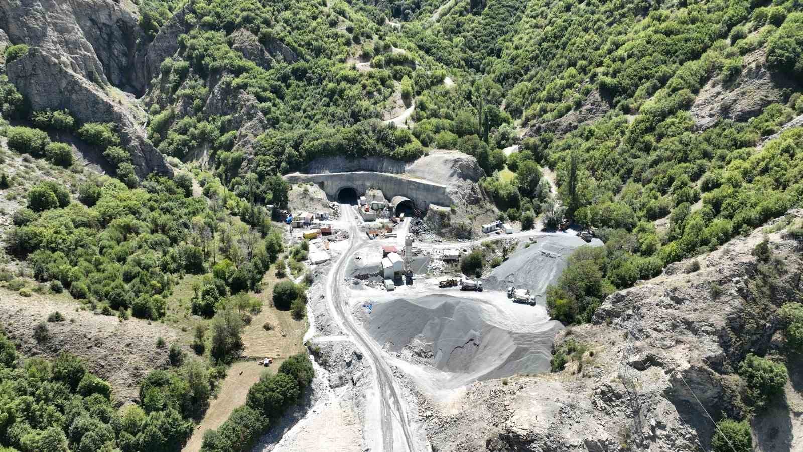Erzurum’da tünel çalışmaları devam ediyor
