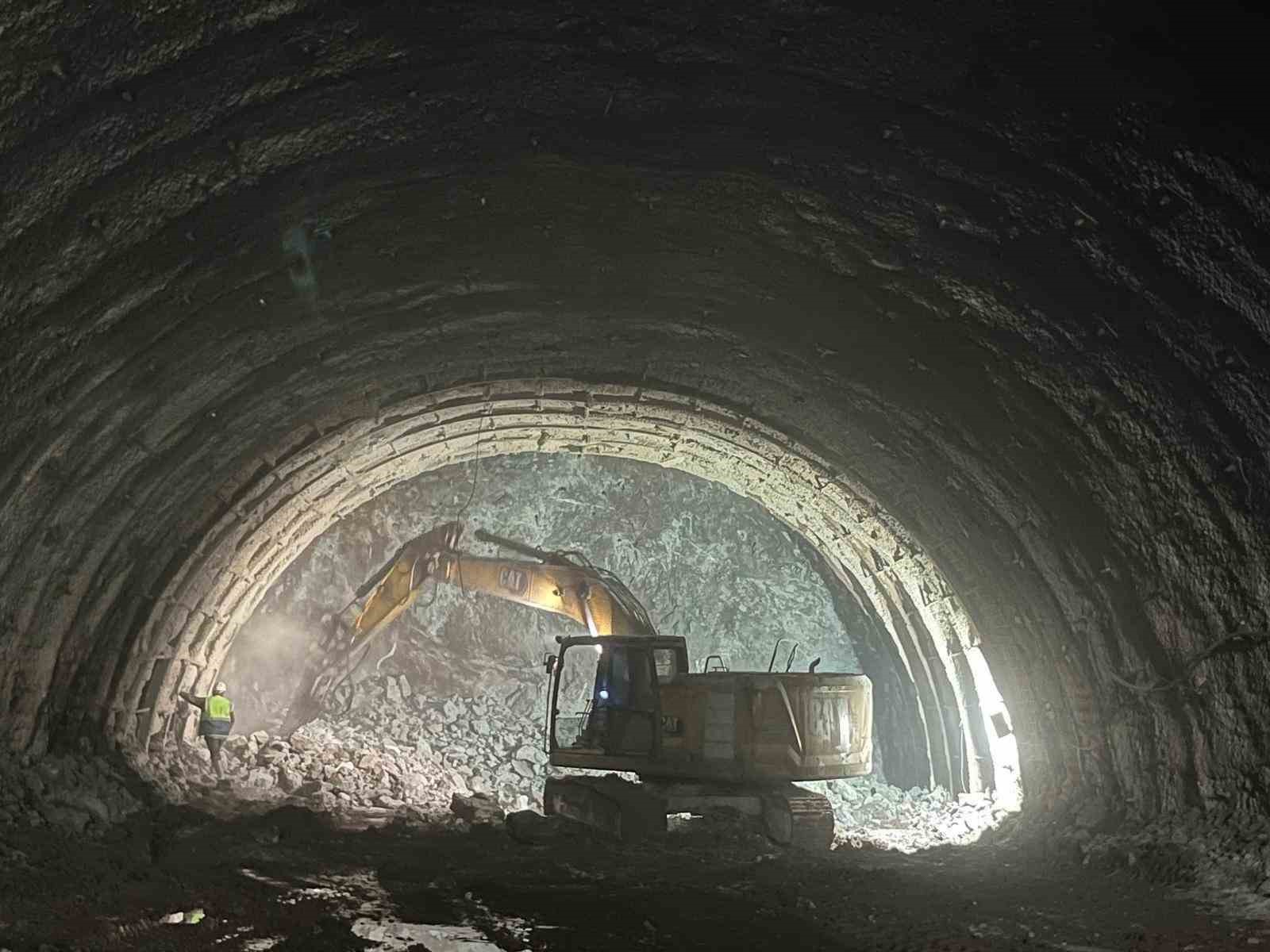 Erzurum’da tünel çalışmaları devam ediyor
