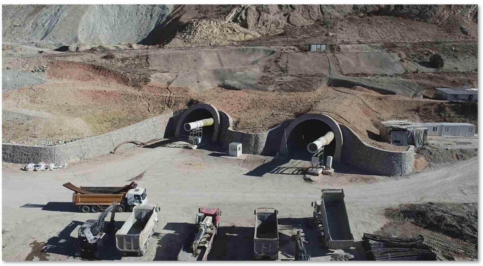 Erzurum’da tünel çalışmaları devam ediyor
