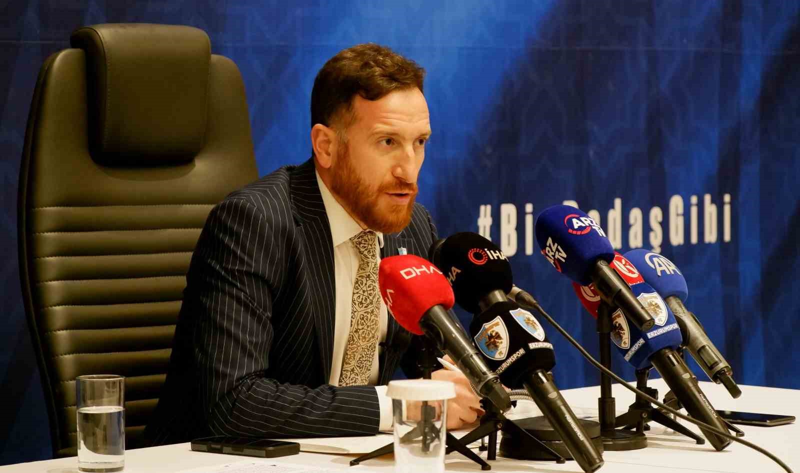 Erzurumspor FK Başkanı Ahmet Dal, "Erzurum zor bir deplasmandır. Ama bu zorluk hava şartlarından değil, sahadaki mücadeleden kaynaklanacaktır"
