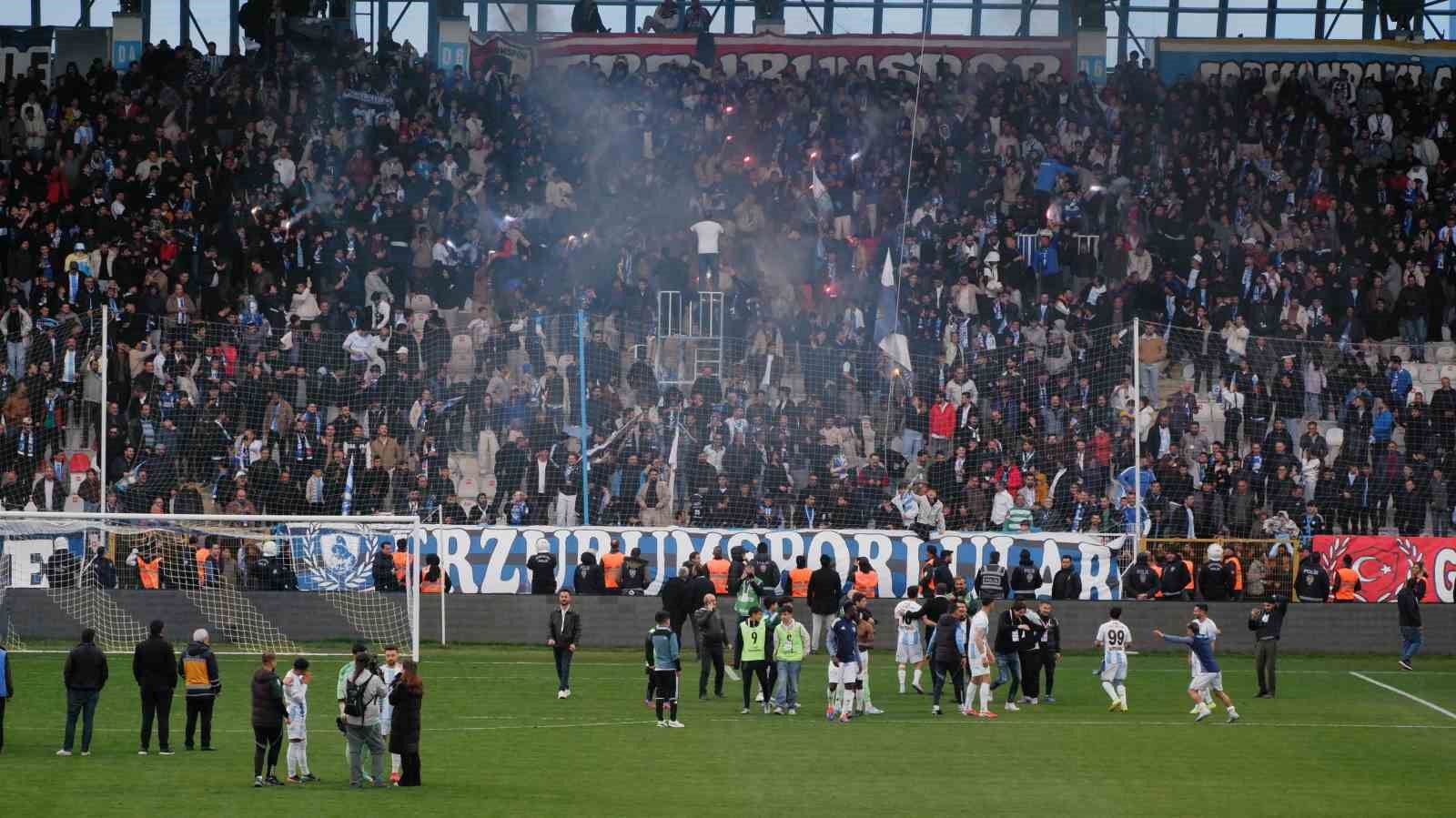 Erzurumspor FK, şampiyonluk yürüyüşünü 1 puanla perçinledi

