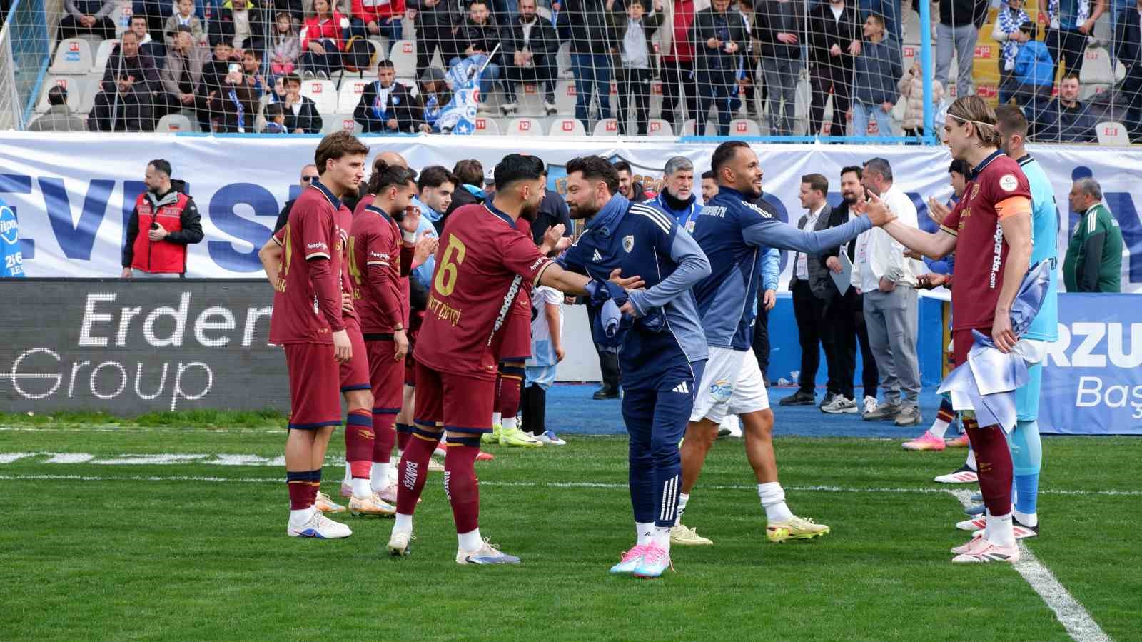 Erzurumspor FK, şampiyonluk yürüyüşünü 1 puanla perçinledi
