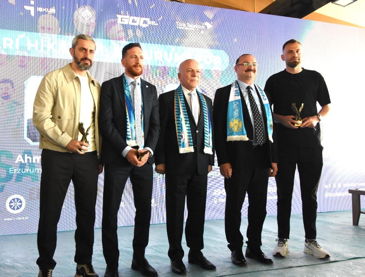 Erzurumspor’un başarı hikâyesi KUDAKAF’26’da gençlerle buluştu
