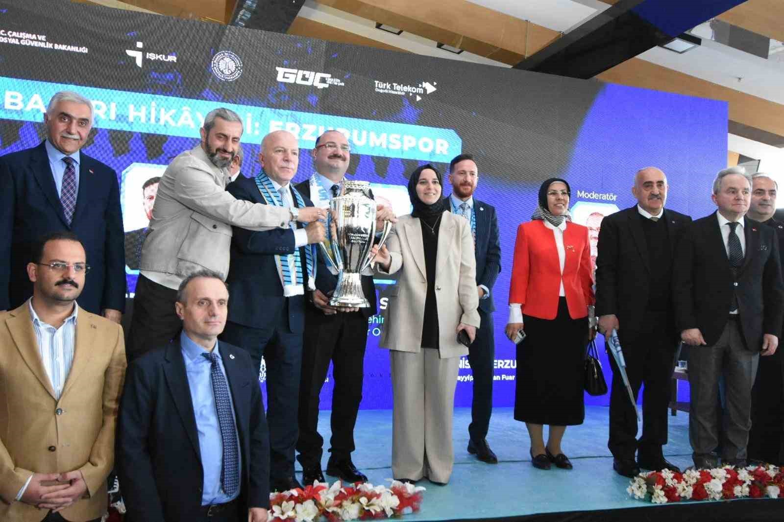 Erzurumspor’un başarı hikâyesi KUDAKAF’26’da gençlerle buluştu
