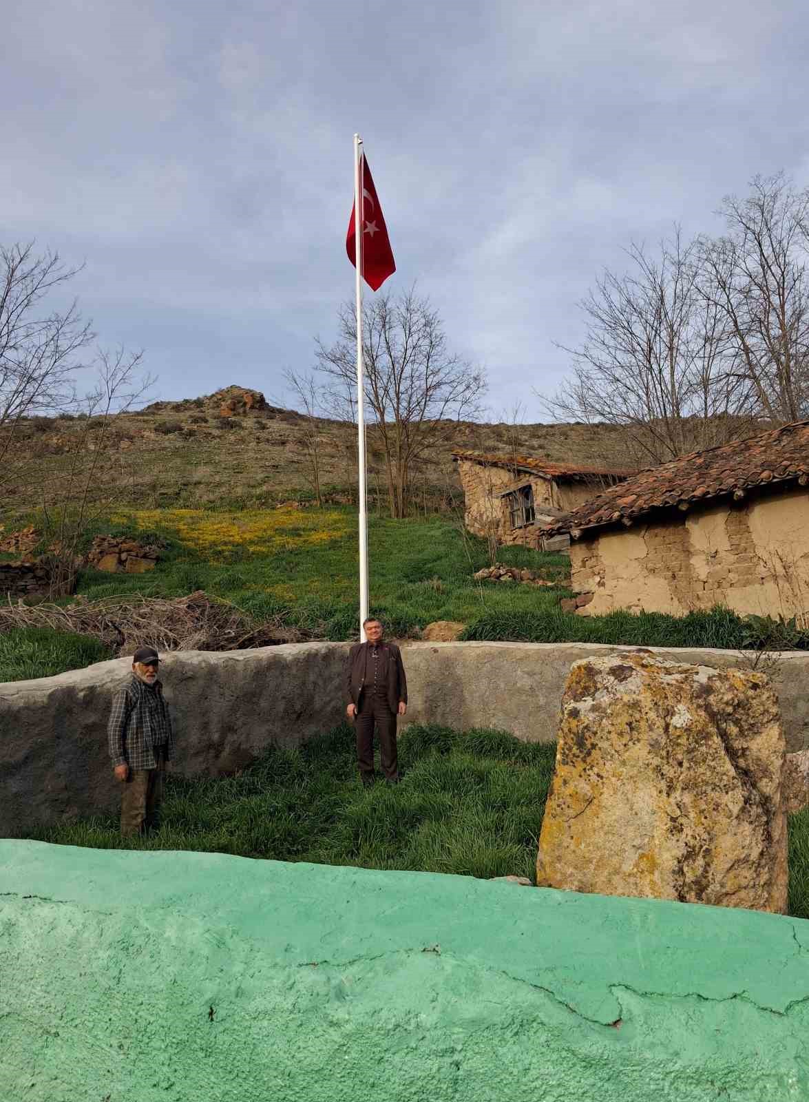 Eşankara Dede türbesinde bakım çalışmaları
