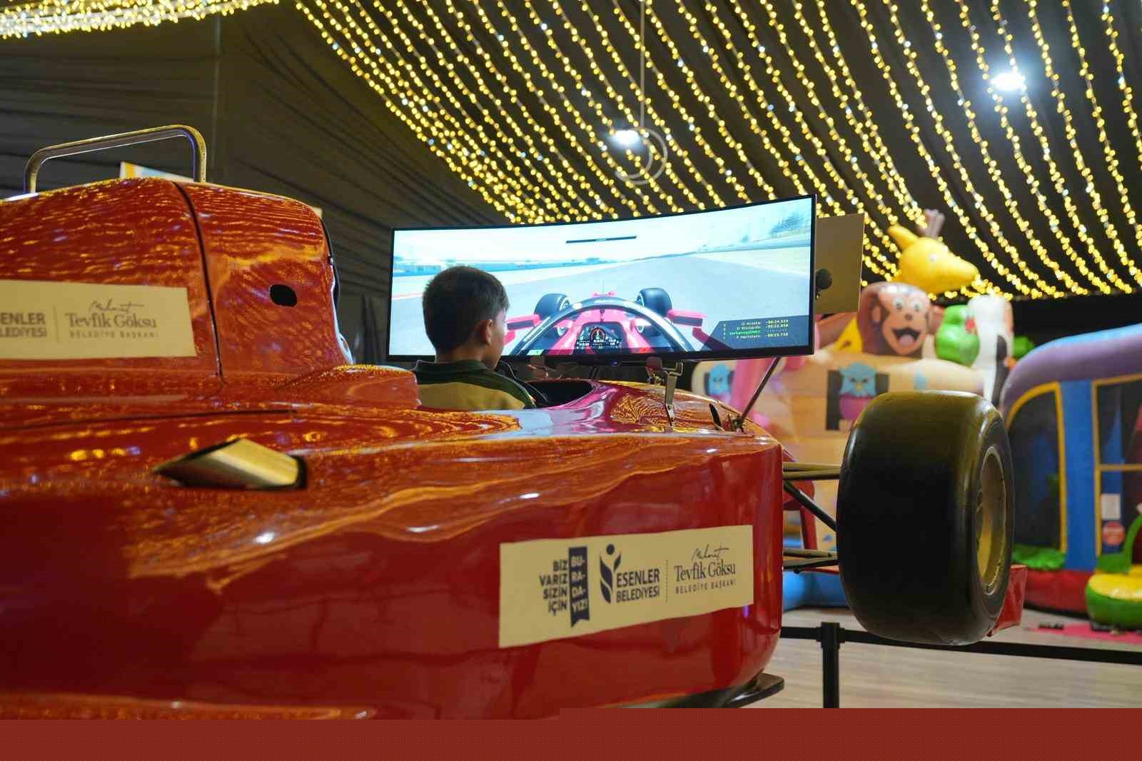 Esenler’de çocuklar bayram coşkusunu yaşadı
