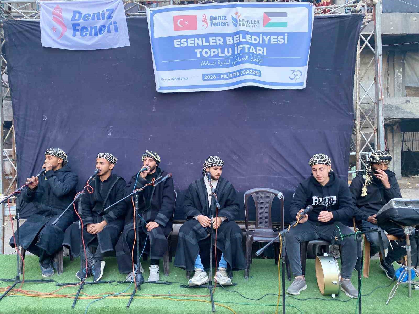 Esenler’den Gazze’ye 10 bin kişilik iftar sofrası
