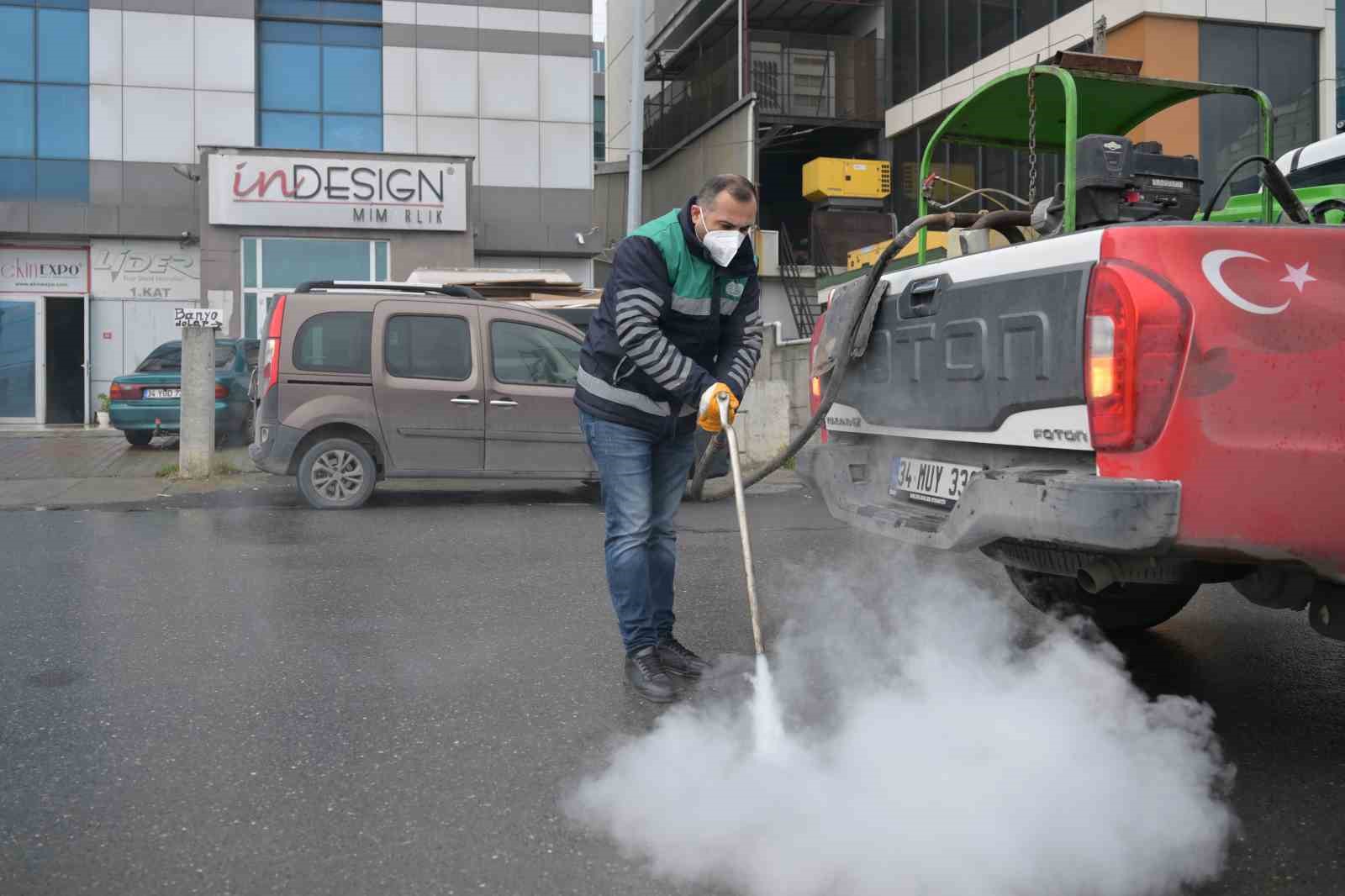 Esenyurt Belediyesi’nden haşere ve böceklere karşı yoğun mücadele
