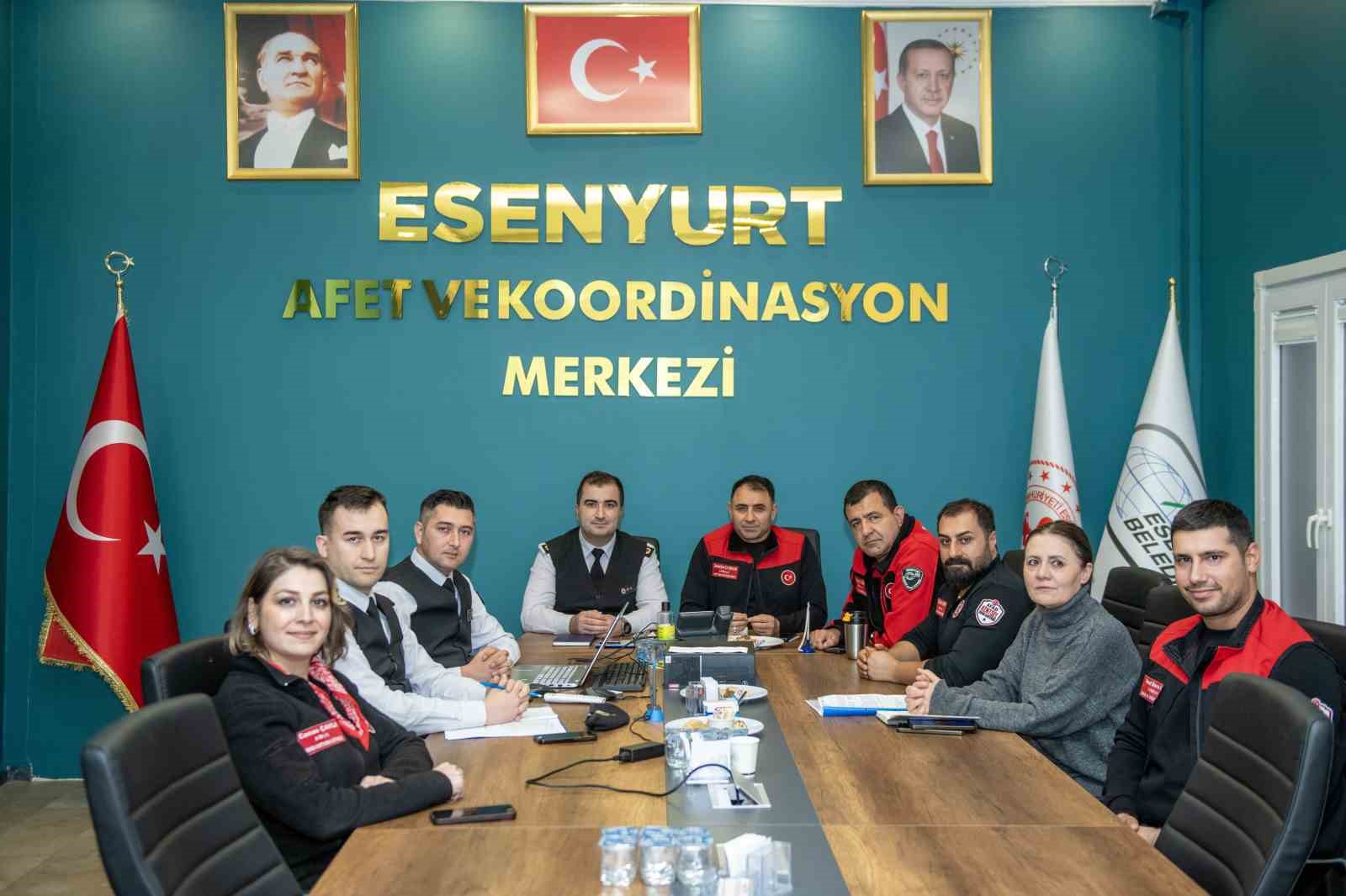 Esenyurt’ta afetlere karşı güçlü adım
