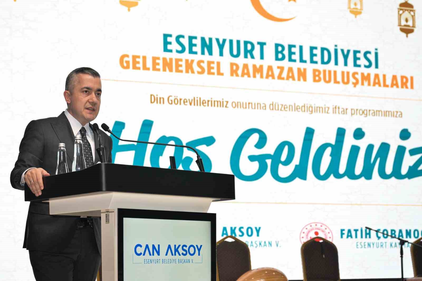 Esenyurt’ta din görevlileriyle manevi iftar buluşması
Esenyurt’ta din görevlileriyle manevi iftar buluşması