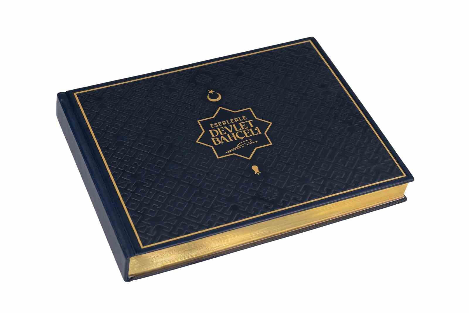 ‘Eserlerle Devlet Bahçeli’ kitabı kamuoyuna sunuldu
