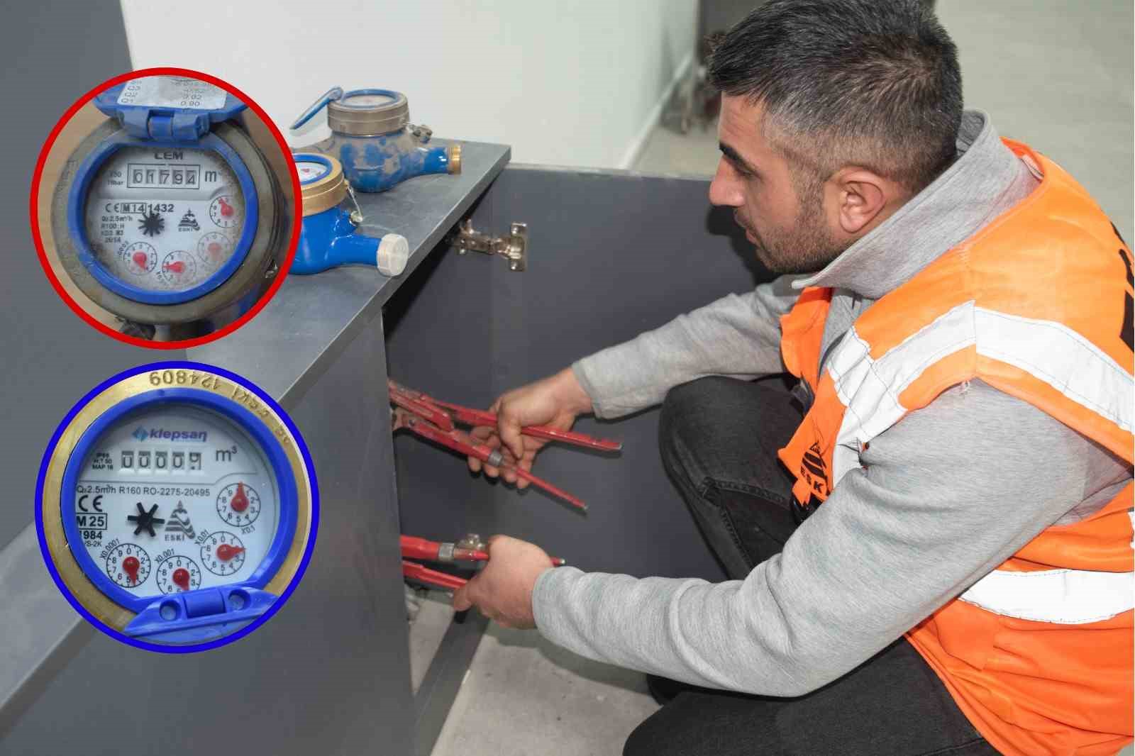 ESKİ, eskiyen su sayaçlarını yeniliyor
