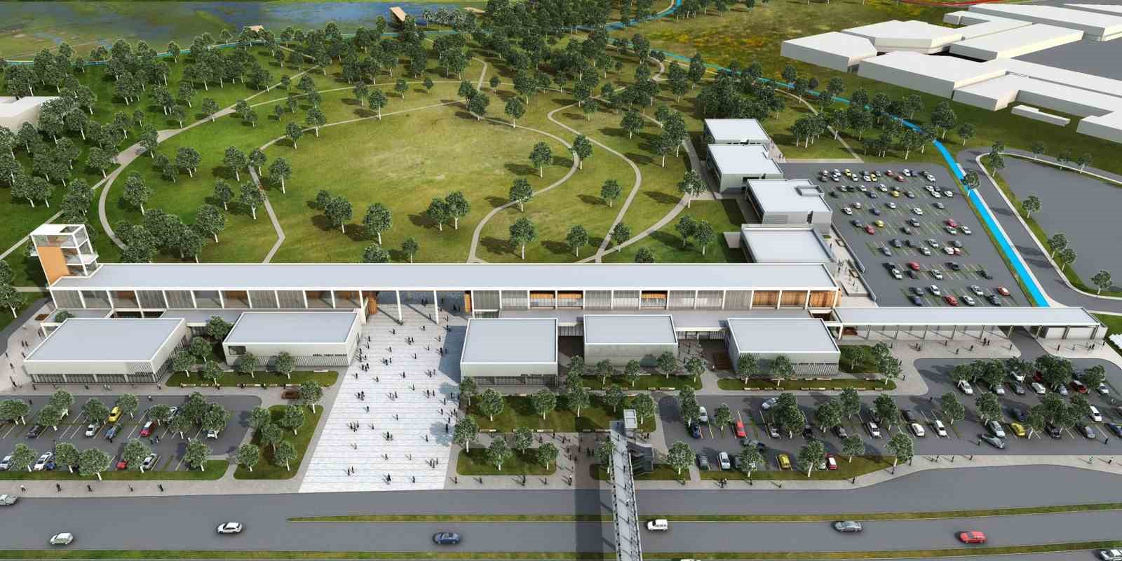 Eski fuar alanına yapılan Sosyal Yaşam Merkezi’nde çalışmalar sürüyor
Eski fuar alanına yapılan Sosyal Yaşam Merkezi’nde çalışmalar sürüyor