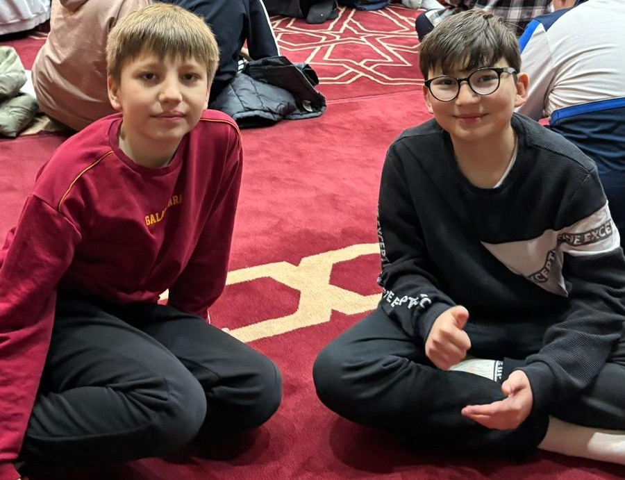 Eski ramazanlar cami avlusunda yaşatıldı
