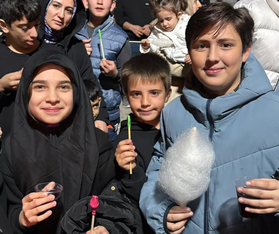 Eski ramazanlar cami avlusunda yaşatıldı
