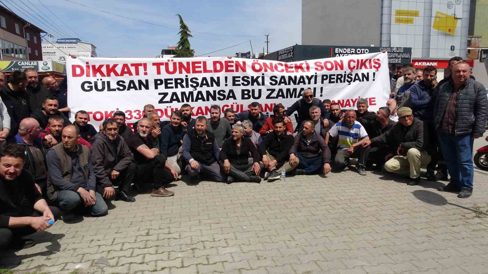 Eski Sanayi Sitesi esnafının Toybelen’den yer talebi
