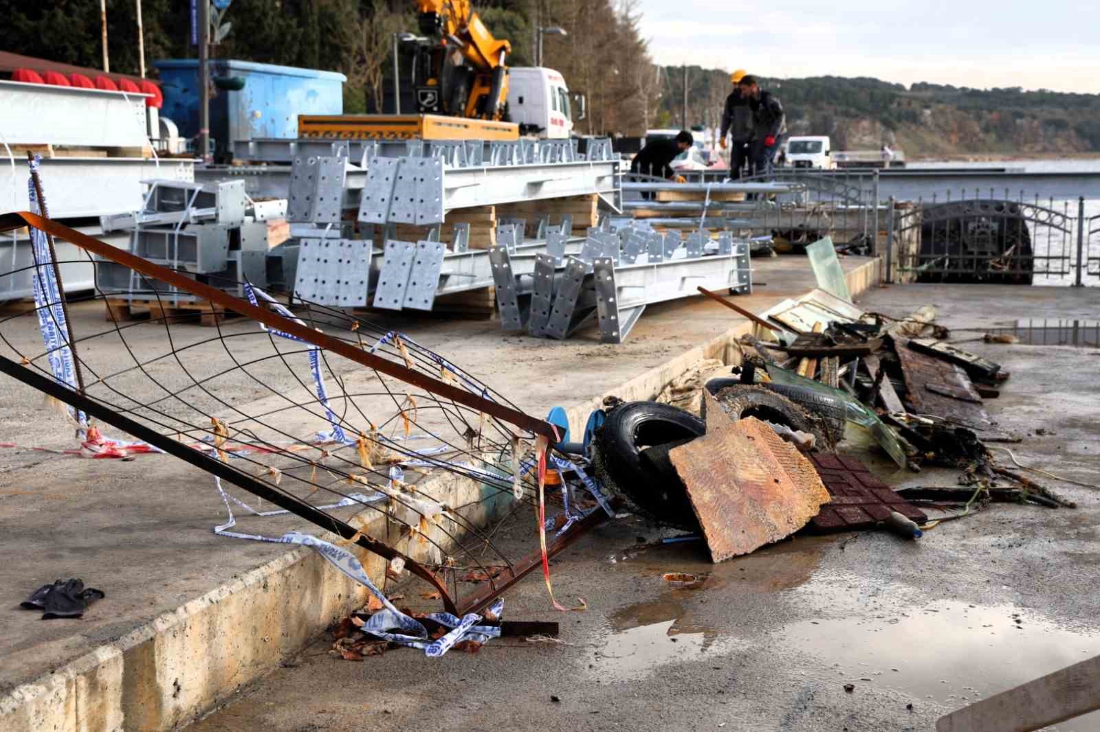 Eskihisar Sahili’nde ekosistemi canlandıracak dip temizliği yapıldı
