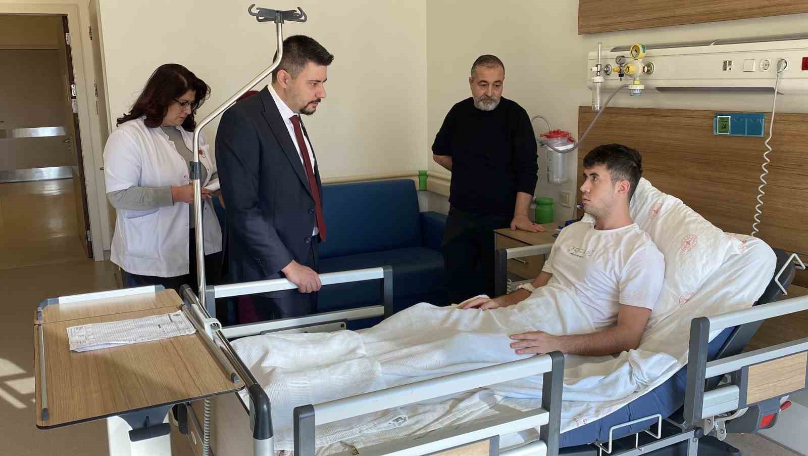 Eskişehir Şehir Hastanesi’nde nöroloji hastalarına ileri tedavi imkanları sunuluyor
Eskişehir Şehir Hastanesi’nde nöroloji hastalarına ileri tedavi imkanları sunuluyor