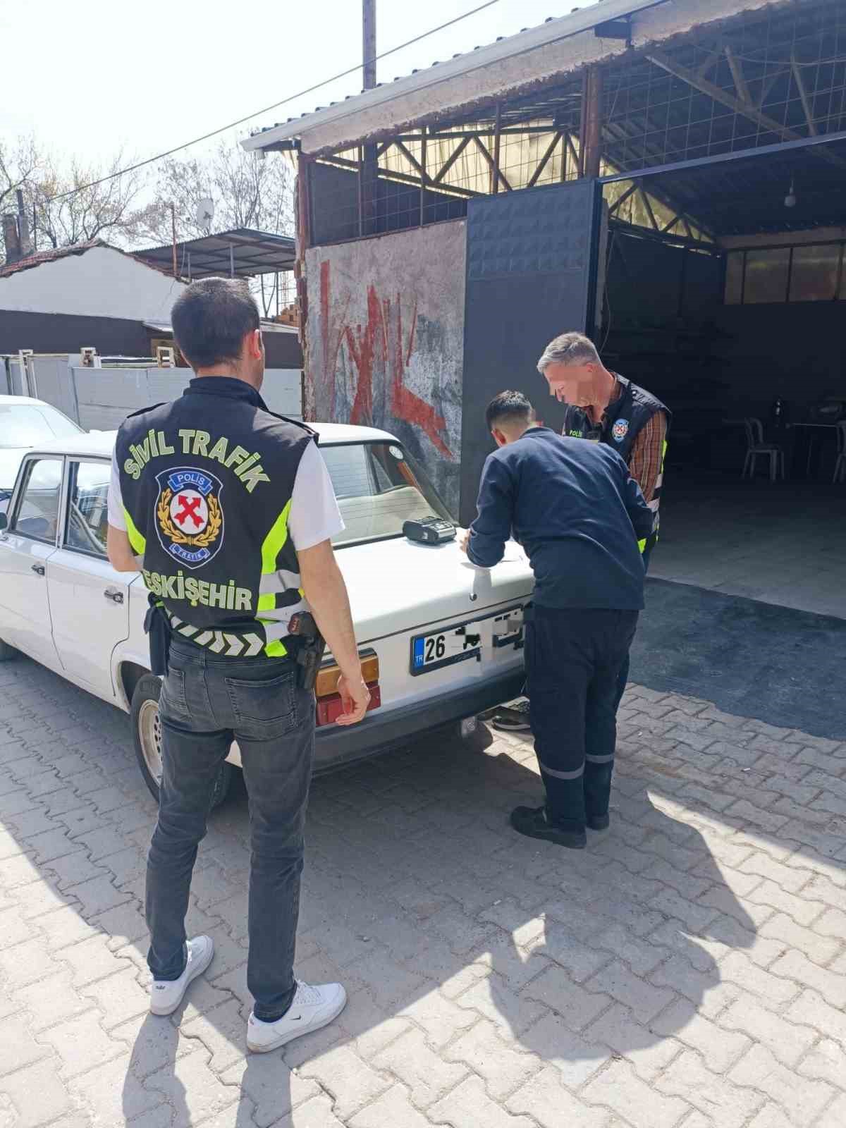 Eskişehir’de drift atan sürücüye 340 bin TL ceza
