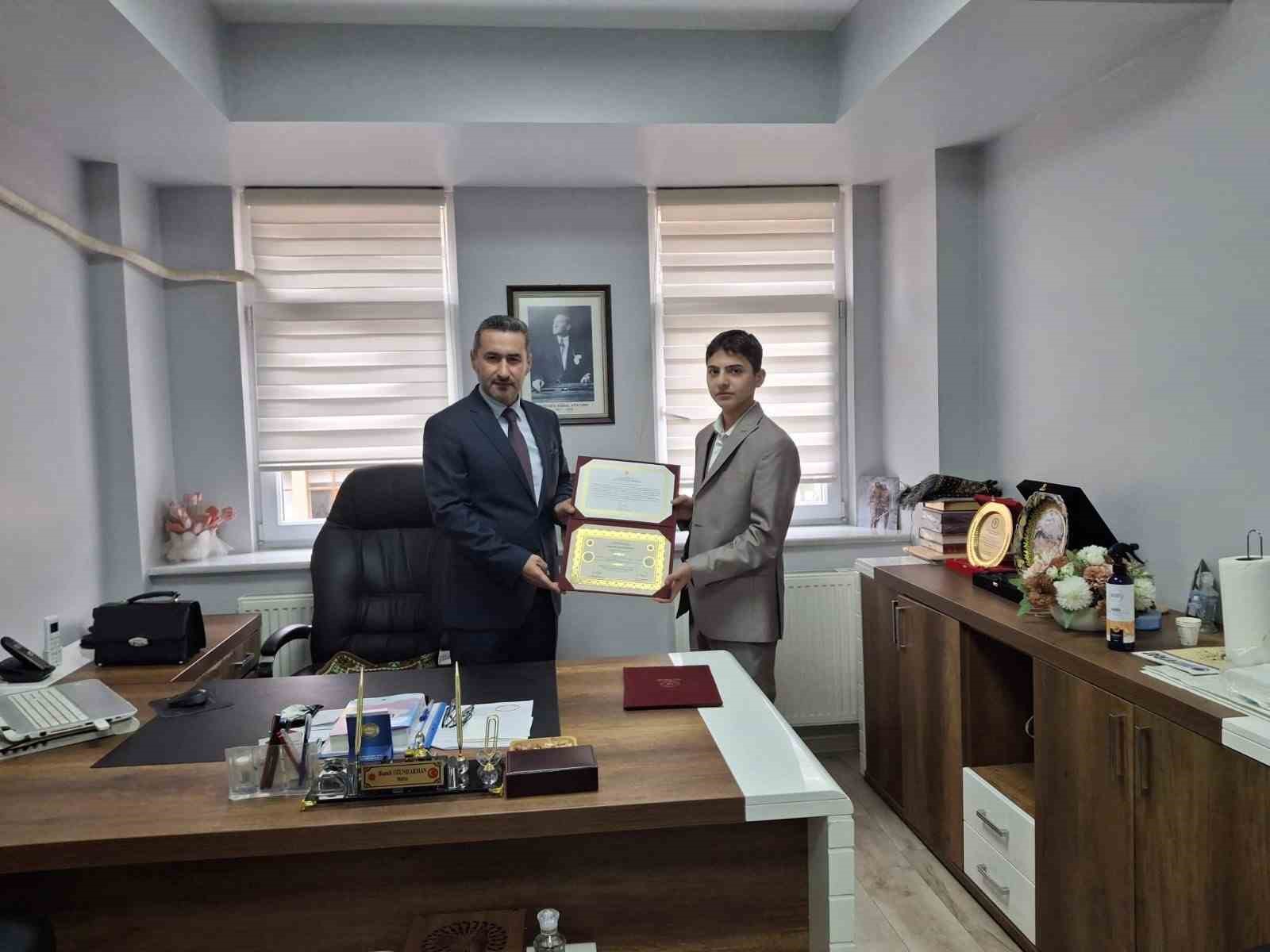 Eskişehir’de hafızlar belgelerine kavuştu
