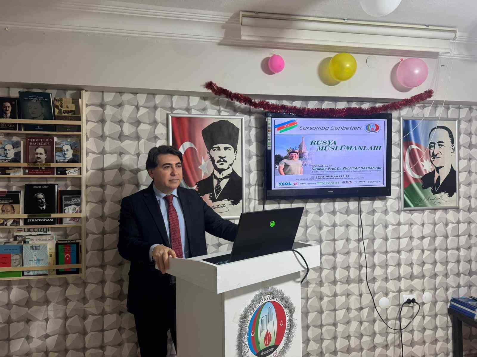 Eskişehir’de ’Rusya Müslümanları’ konulu konferans
Eskişehir’de ’Rusya Müslümanları’ konulu konferans