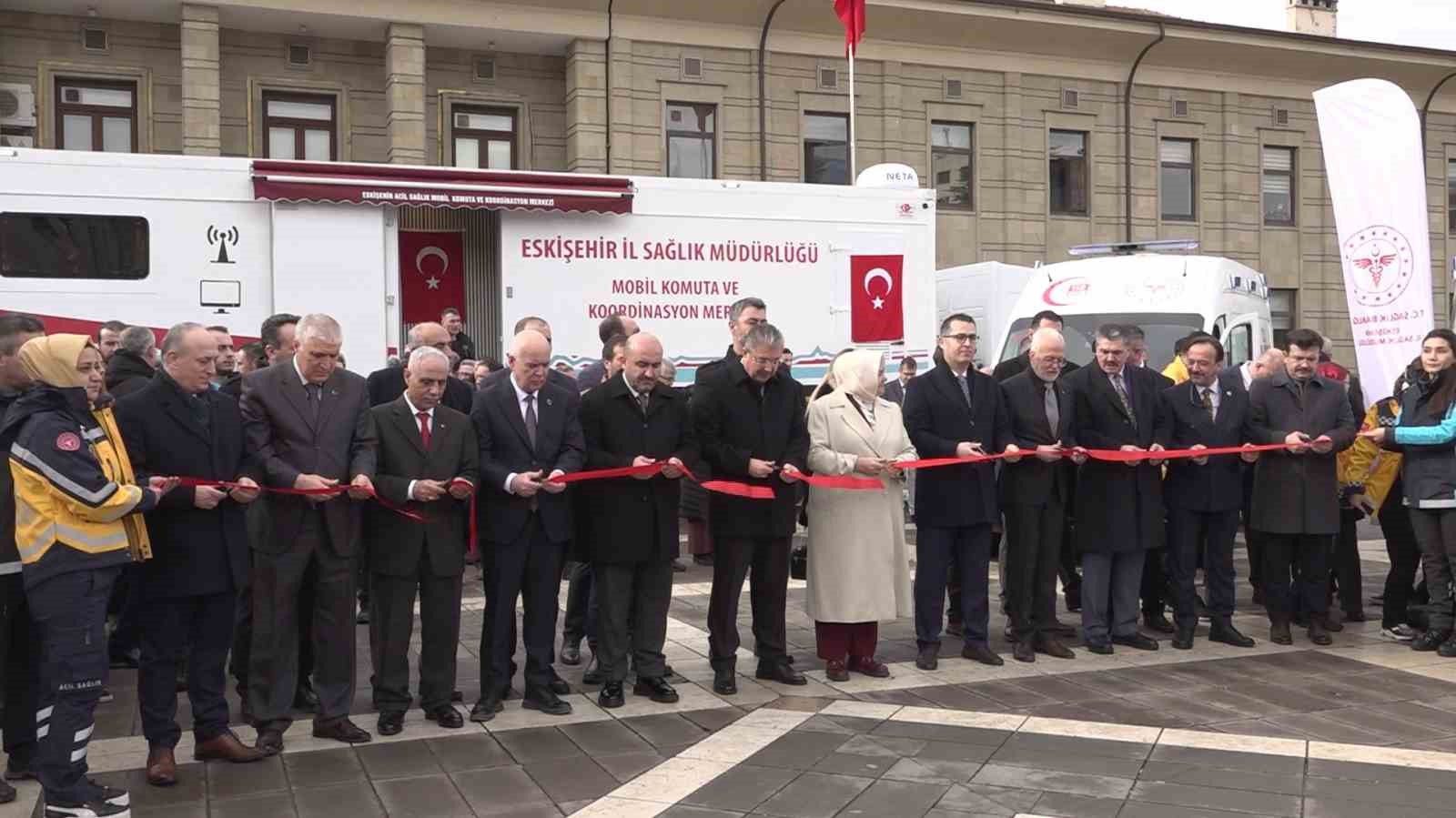 Eskişehir’de sağlık filosuna 10 yeni ambulans katıldı
