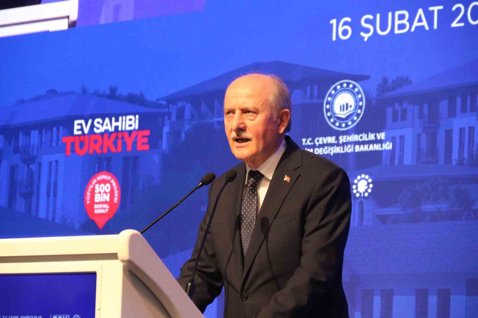 Eskişehir’de TOKİ’nin 6 bin 55 aileyi ev sahibi yapacağı kur’aların çekimi başladı
