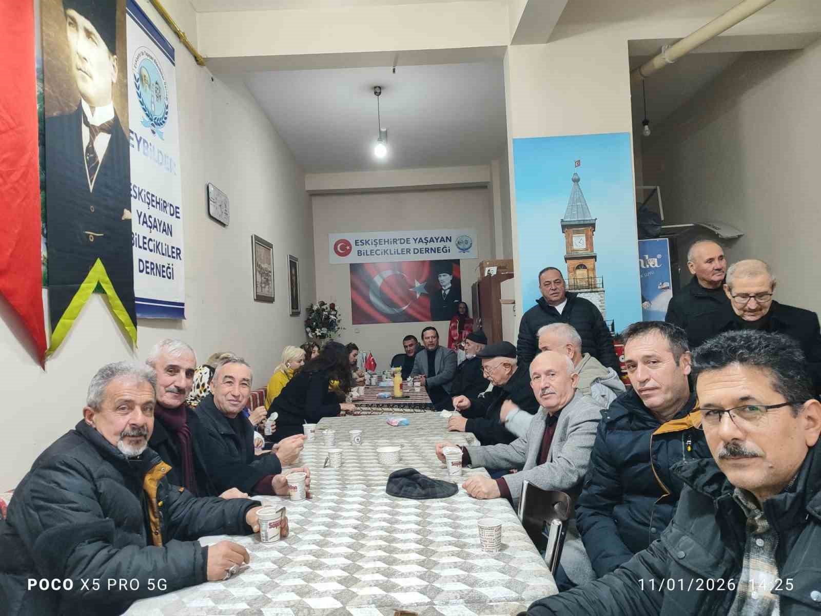 Eskişehir’de yaşayan Bilecikliler ‘Boza Vakti’ etkinliğinde buluştular
