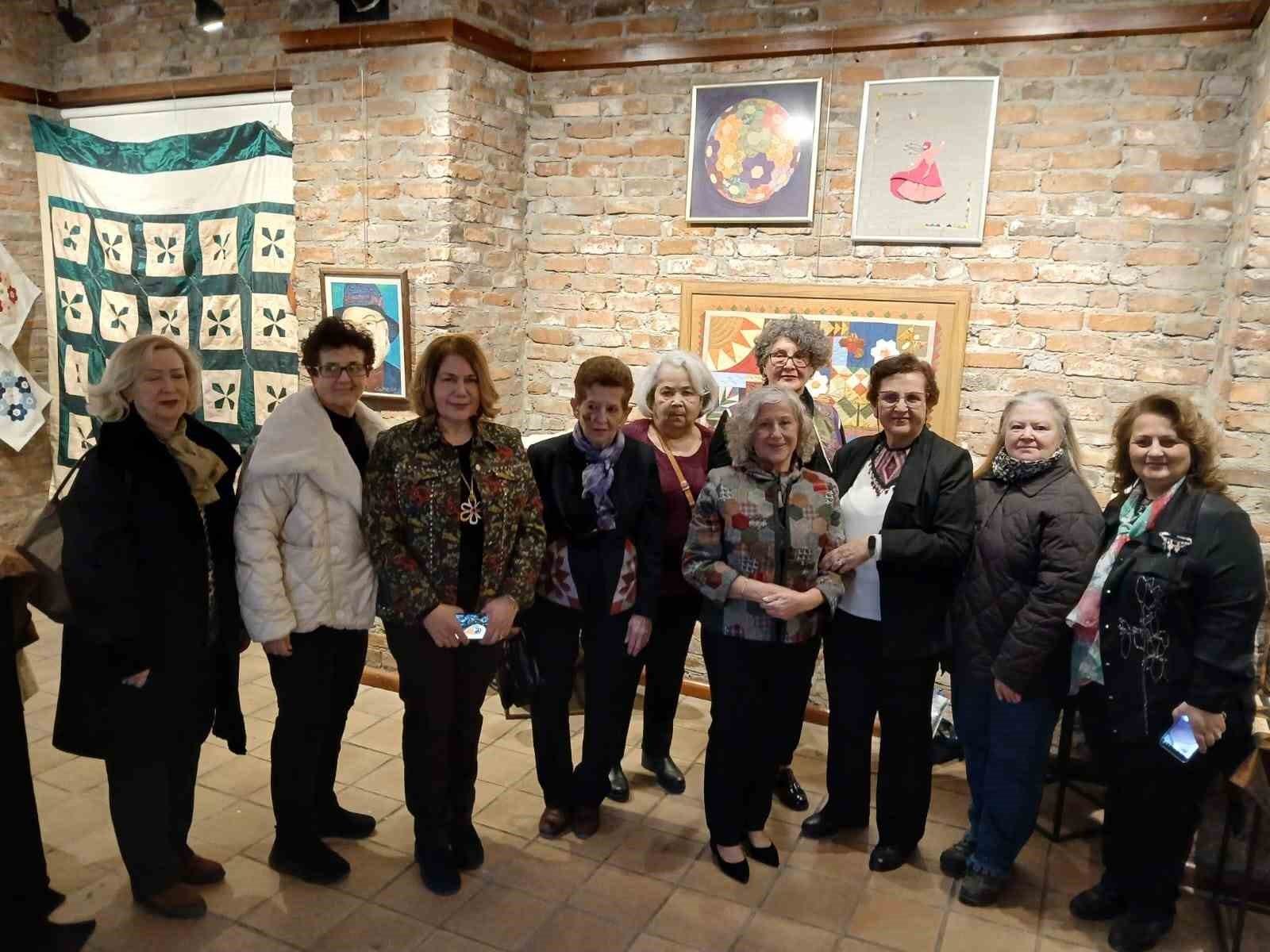 Eskişehirli ‘Kırkyama’ eğitmenleri ‘Kırkyama’ adlı sergi açtılar
