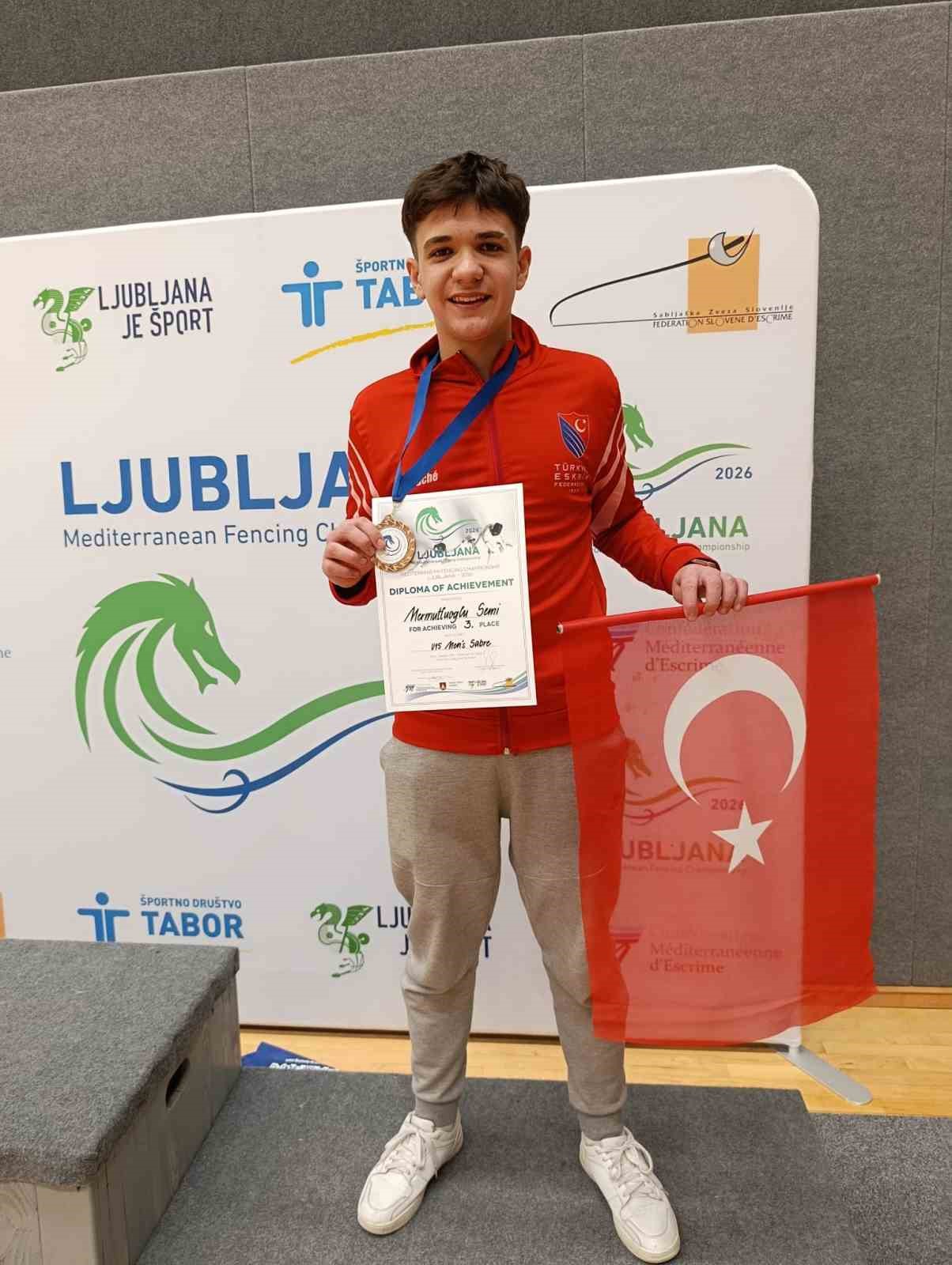 Eskişehirli sporcu, uluslararası şampiyonada 3’üncü oldu
