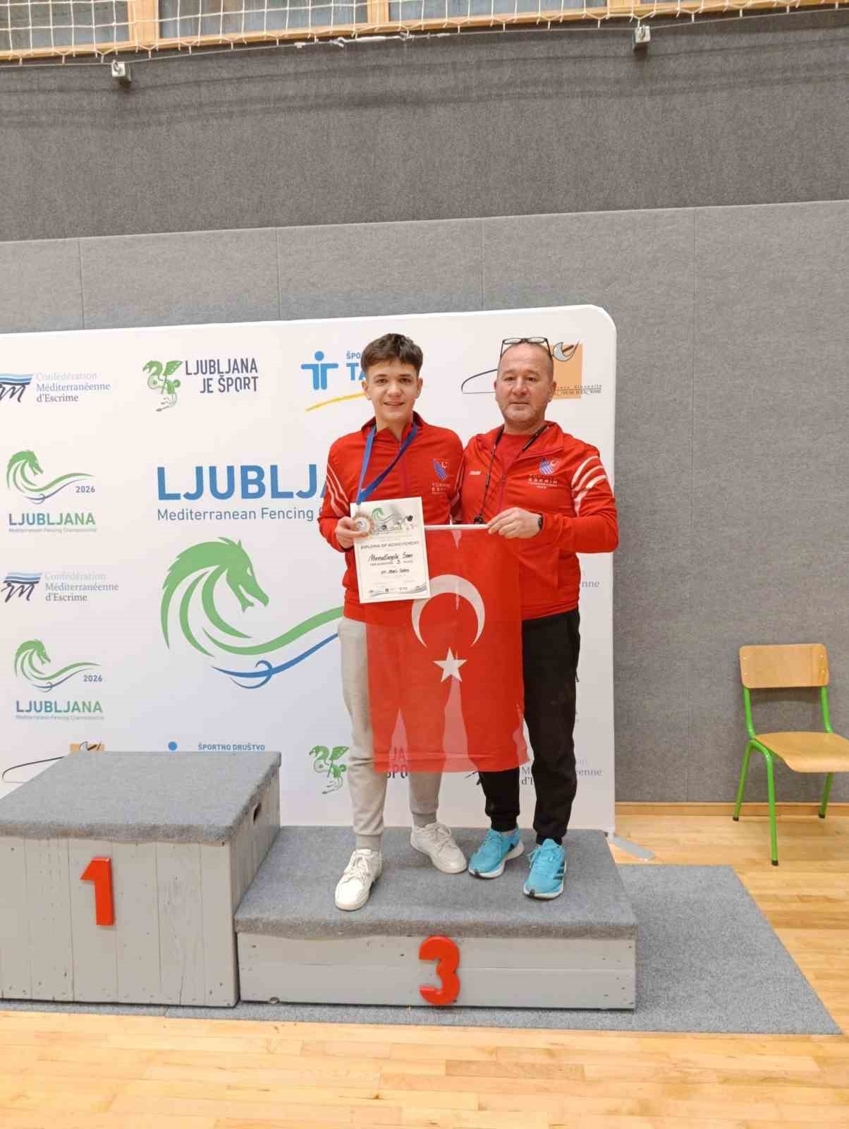 Eskişehirli sporcu, uluslararası şampiyonada 3’üncü oldu
