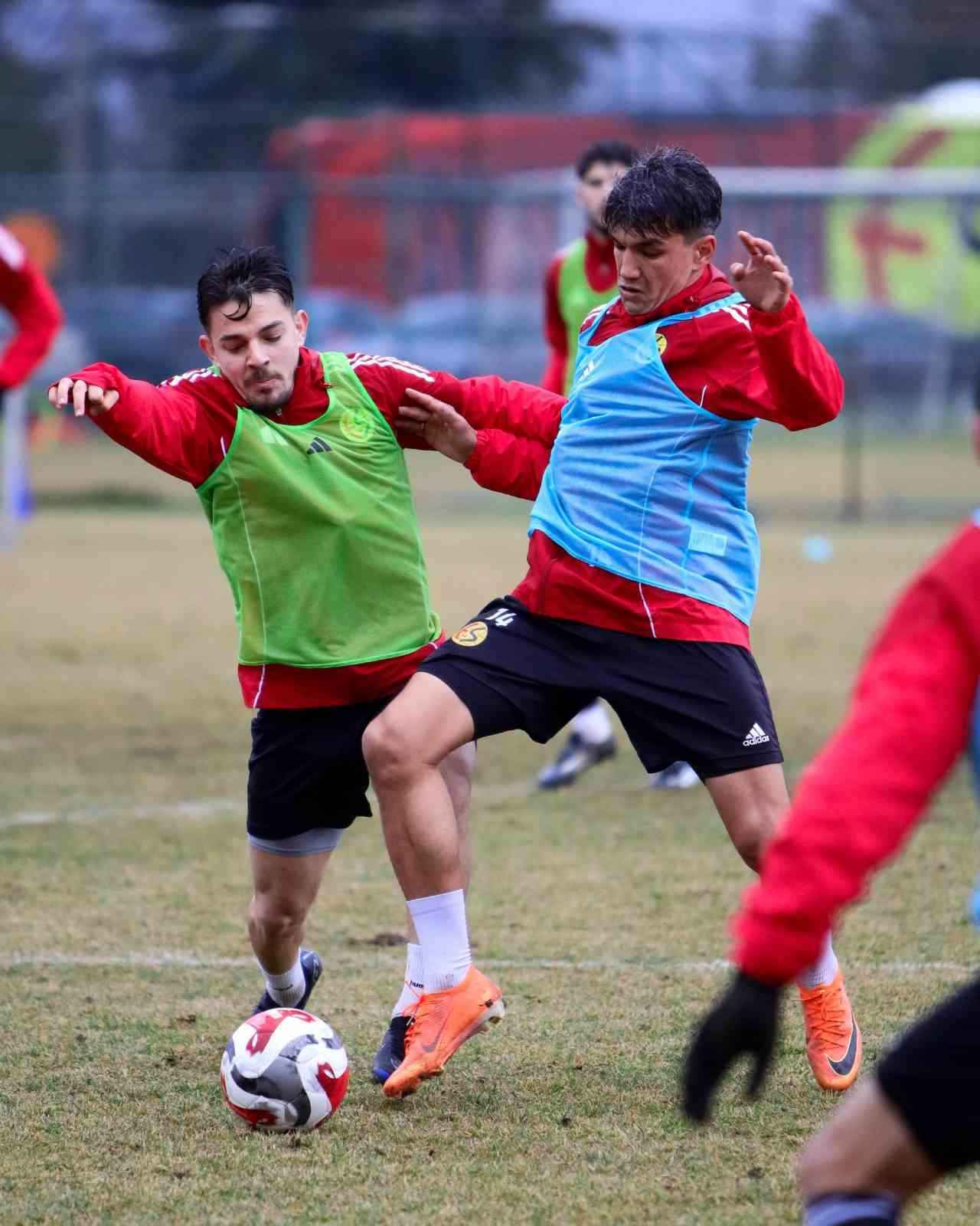 Eskişehirspor’un maç hazırlıkları sürüyor
