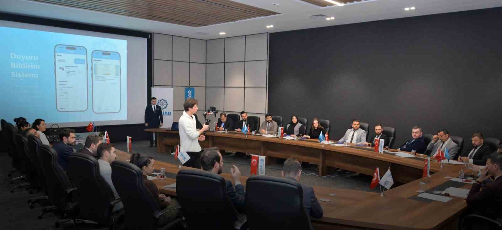 ESMİAD mobil uygulamasını lansmanla tanıtıldı
