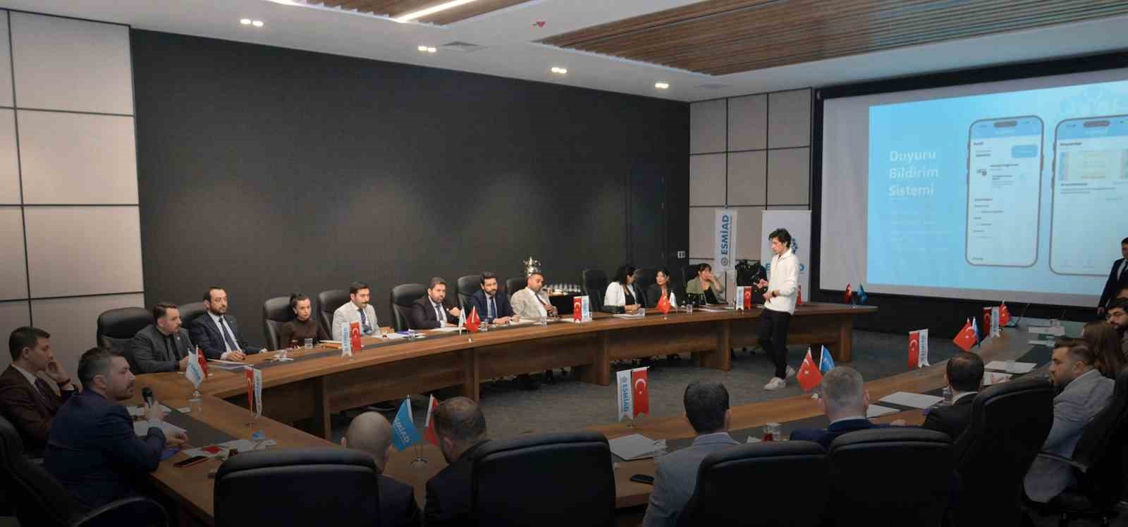 ESMİAD mobil uygulamasını lansmanla tanıtıldı
