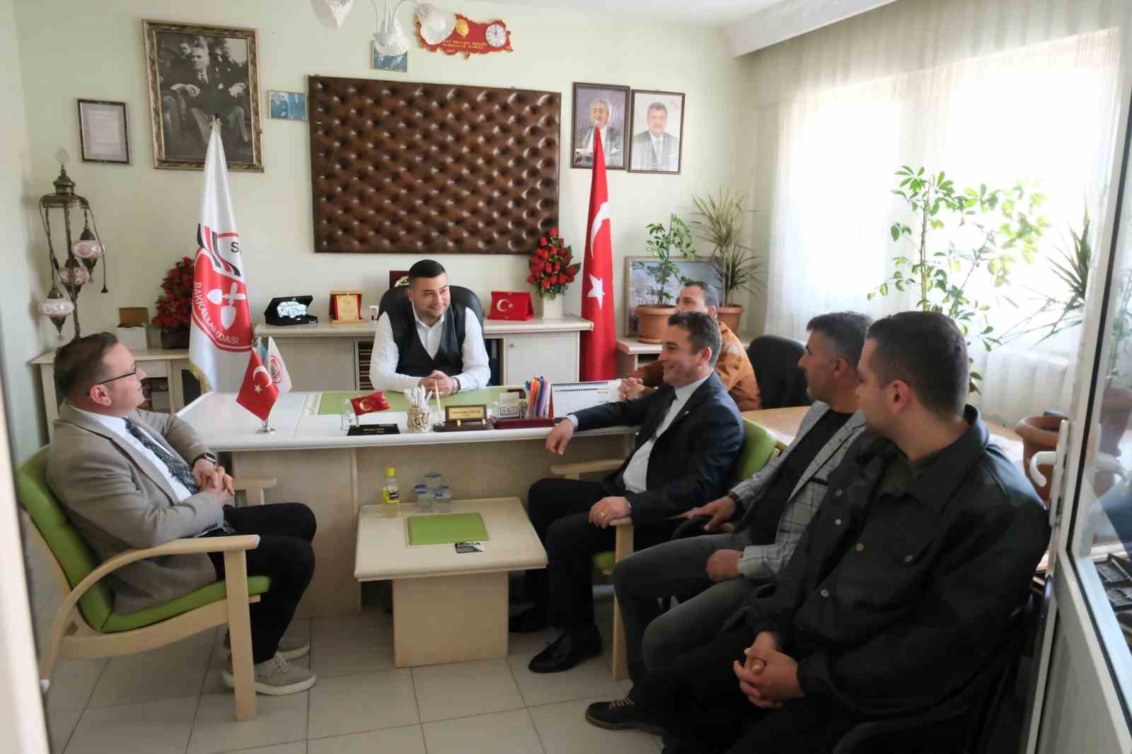 Esnaf odalarına hayırlı olsun ziyareti
