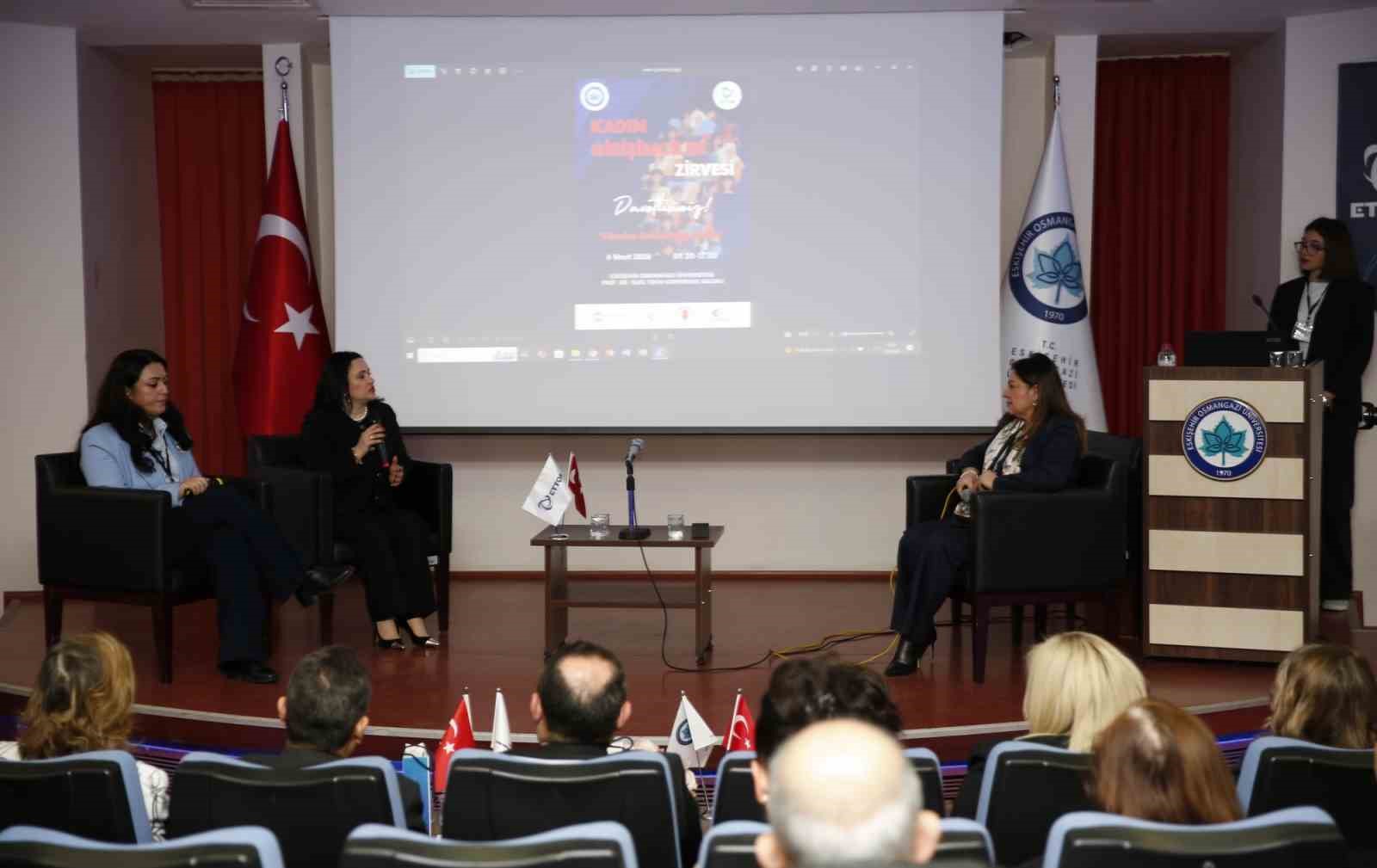 ESOGÜ’de Kadın Girişimciler Zirvesi düzenlendi
